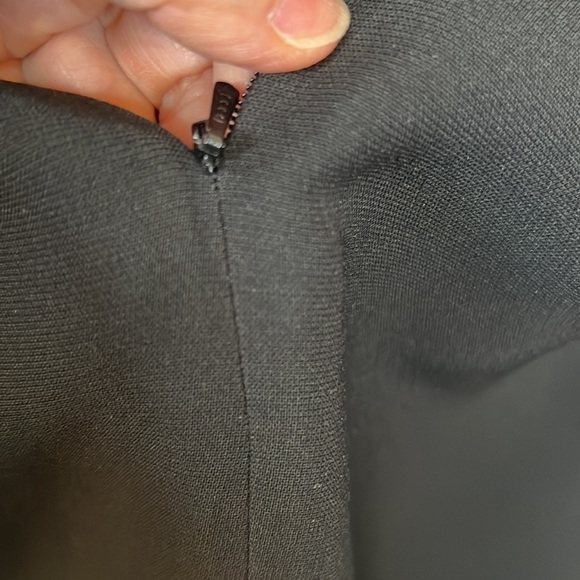 Vintage Linda Allard Ellen Tracy Black Sequin Dress Size 4 - Picture 8 of 9